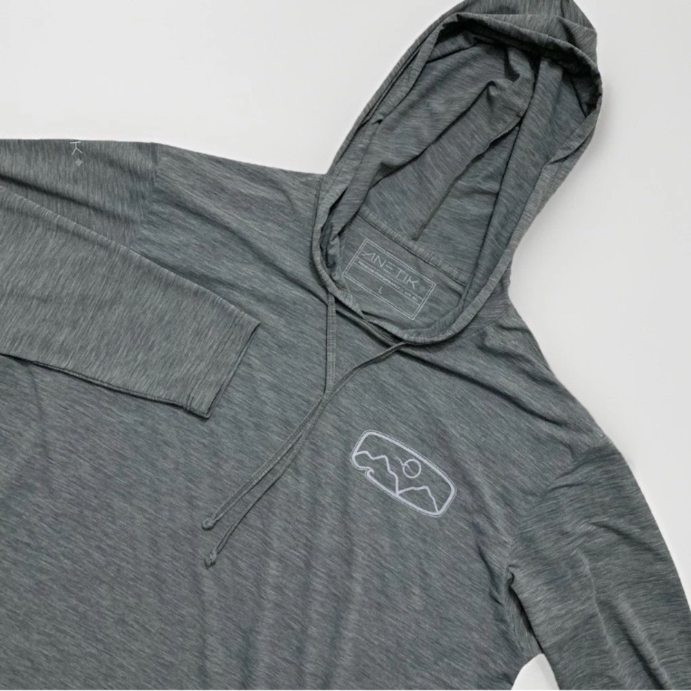 ANETIK Low Pro Tech Hoodie Premium Performance Men's Size Large UPF30 Outdoors